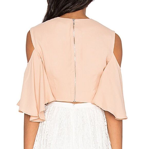 Keepsake Shorts Peach  High Waisted Dress Shorts - Picture 11 of 11